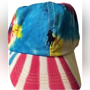 Polo Ralph Lauren Men's Tie-Dye Cotton Chino Adjustable Baseball Cap